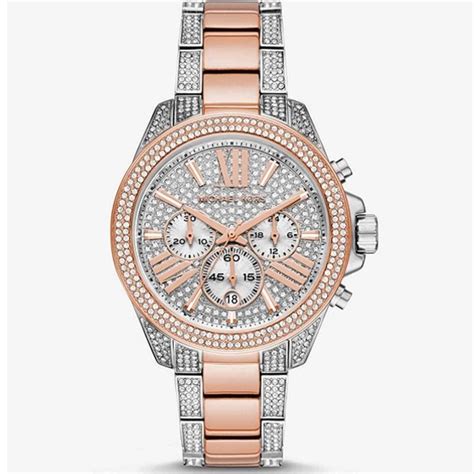 Michael Kors Women's Wren Chronograph Crystal 